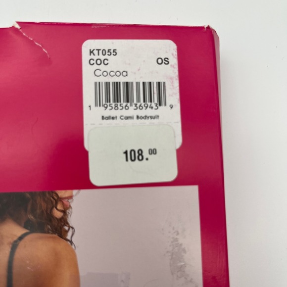 Commando Bodysuit Women OS Cocoa The Ballet Cami Bodysuit KT055 Sleeveless Brown